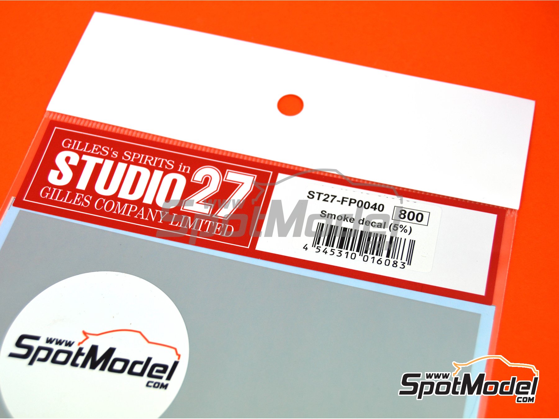 Image 3: Transparent smoked tone 5% | Decals manufactured by Studio27 (ref.&nbsp;ST27-FP0040)