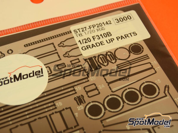 Image 3: Ferrari F310B | Set de mejora y detallado en escala&nbsp;1/20 fabricado por Studio27 (ref.&nbsp;ST27-FP20142, tambien 4545310011736 y FP20142)