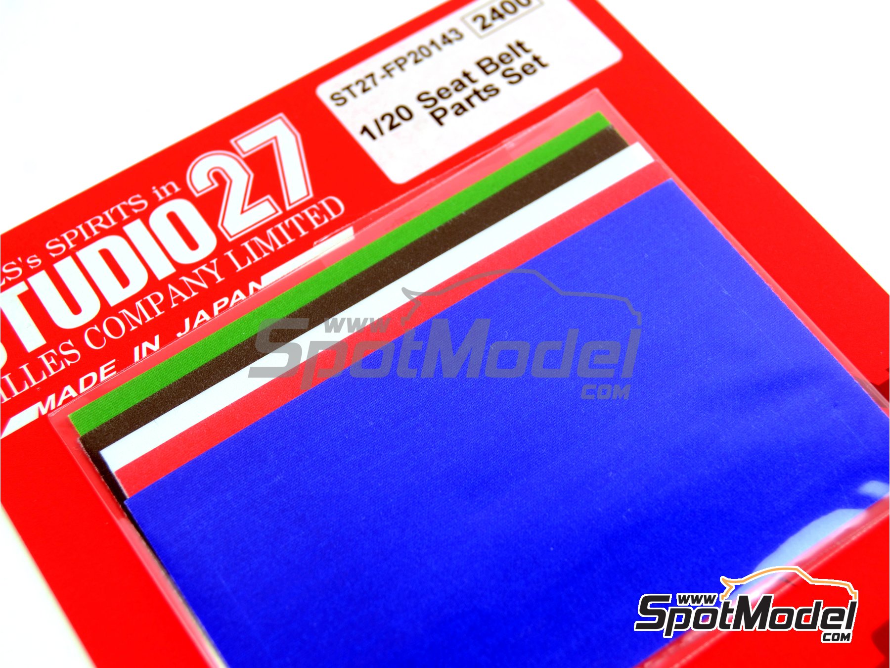 Image 4: Arnés de Formula 1 | Cinturones en escala 1/20 fabricado por Studio27 (ref. ST27-FP20143, tambien 4545310011958 y FP20143)