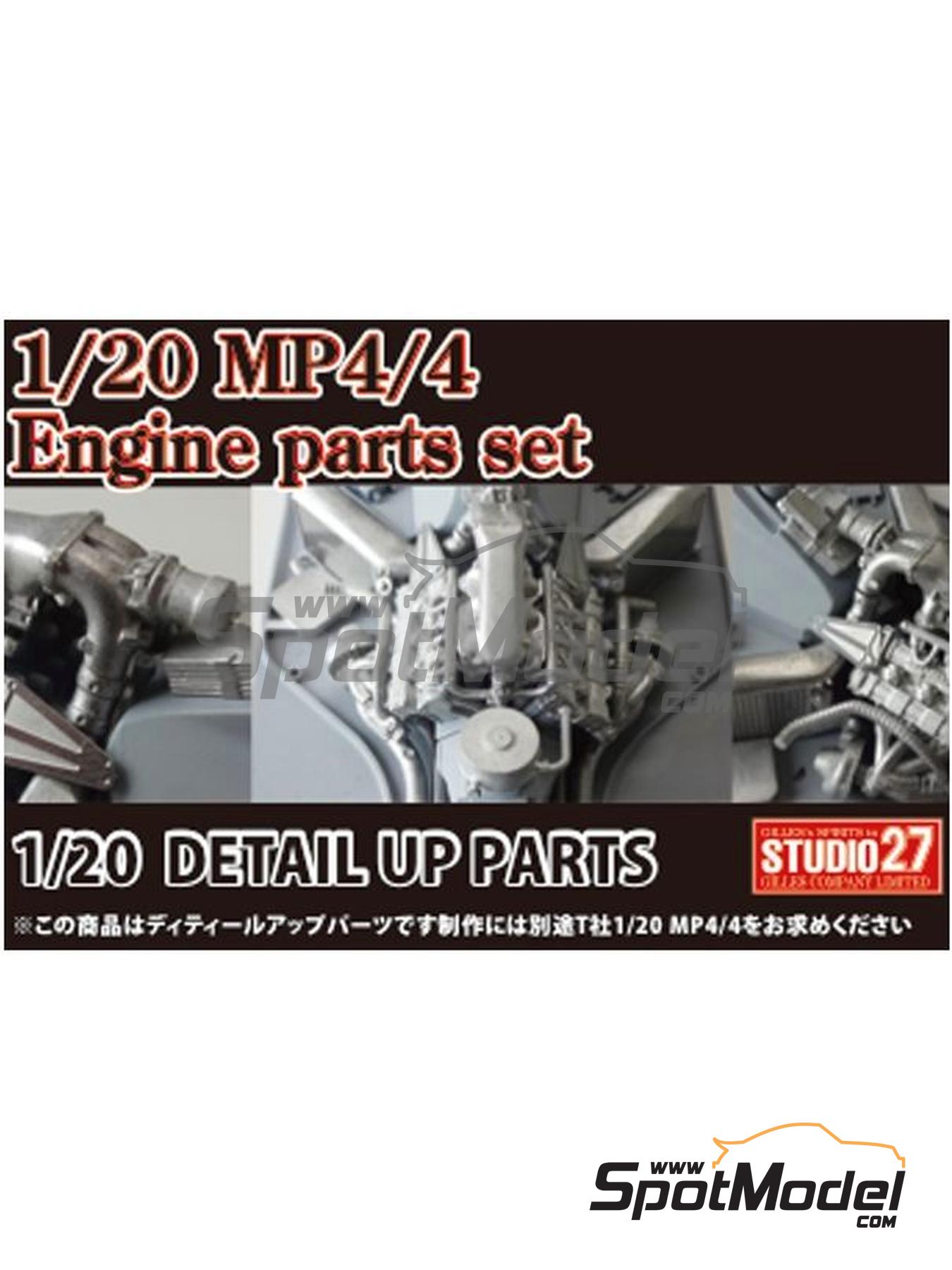 【未使用】STUDIO 27 MP4/19B 2004 1/20 Studio 27 1/20 Mclaren MP4/19B Unboxing. - YouTube