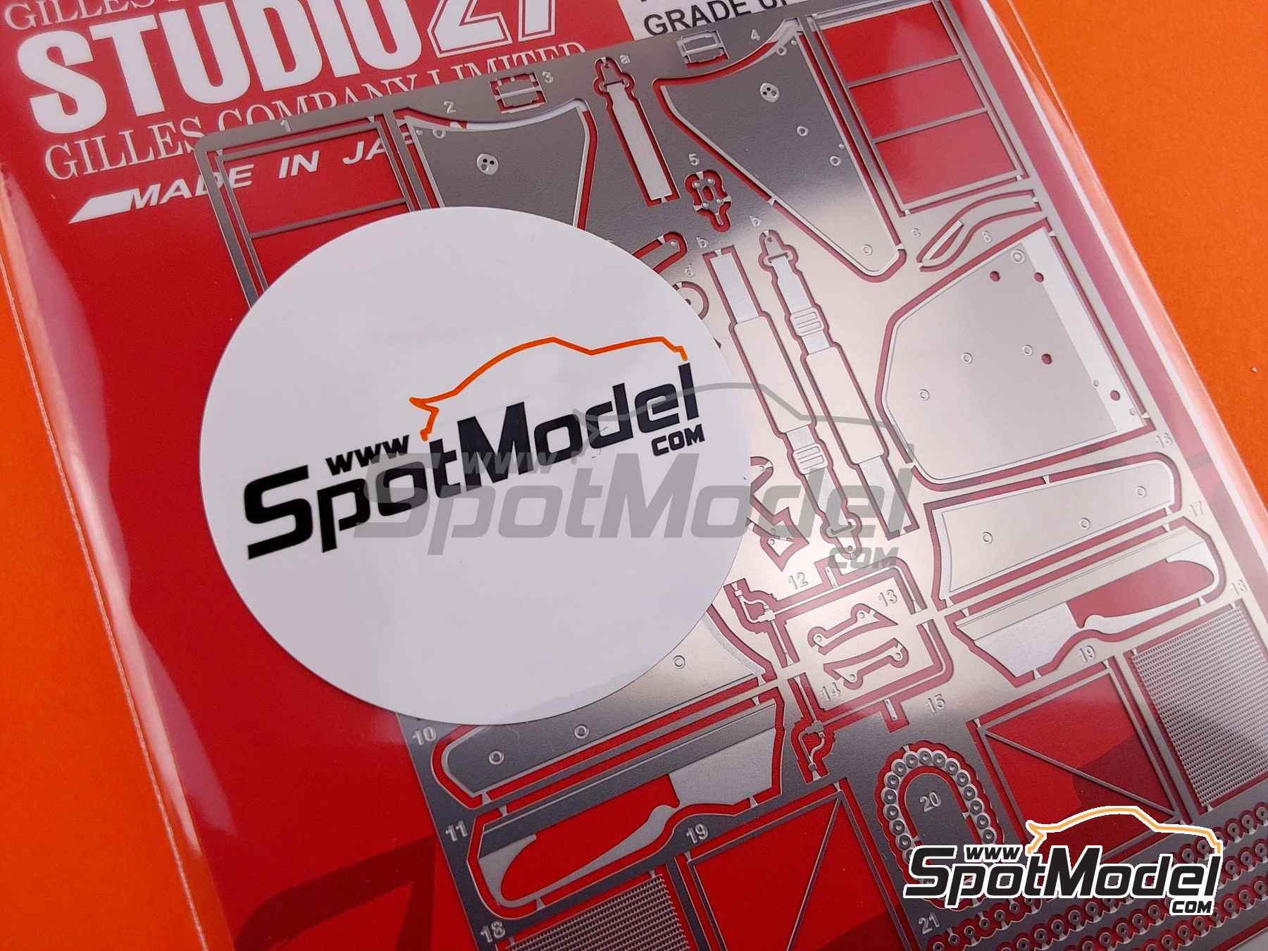 Image 3: Lotus Honda 99T | Detail up set in 1/20 scale manufactured by Studio27 (ref. ST27-FP20178, also 4545310021636 and FP20178)