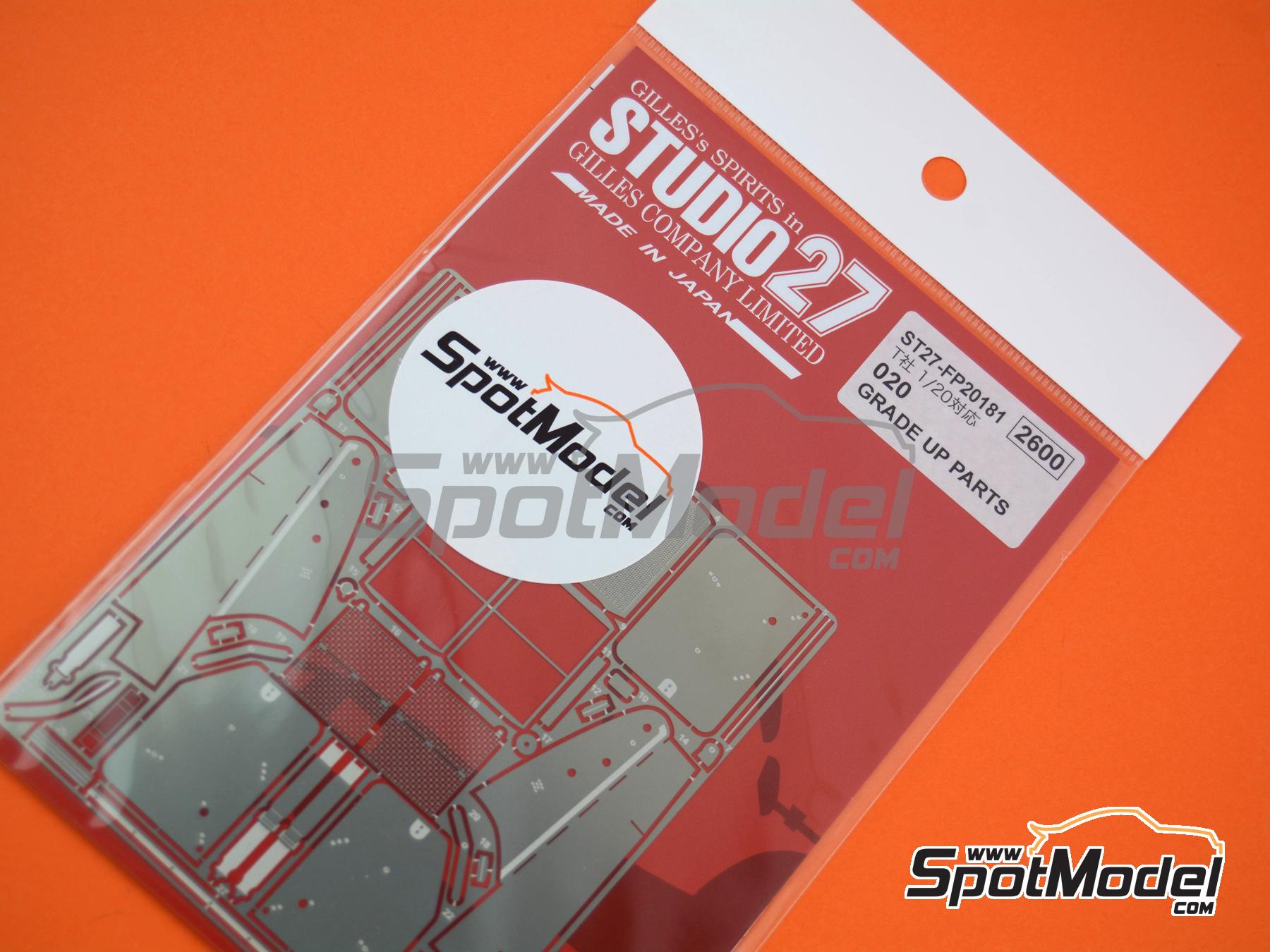 Image 1: Tyrrell Honda 020 | Set de mejora y detallado en escala&nbsp;1/20 fabricado por Studio27 (ref.&nbsp;ST27-FP20181, tambien 4545310021858 y FP20181)