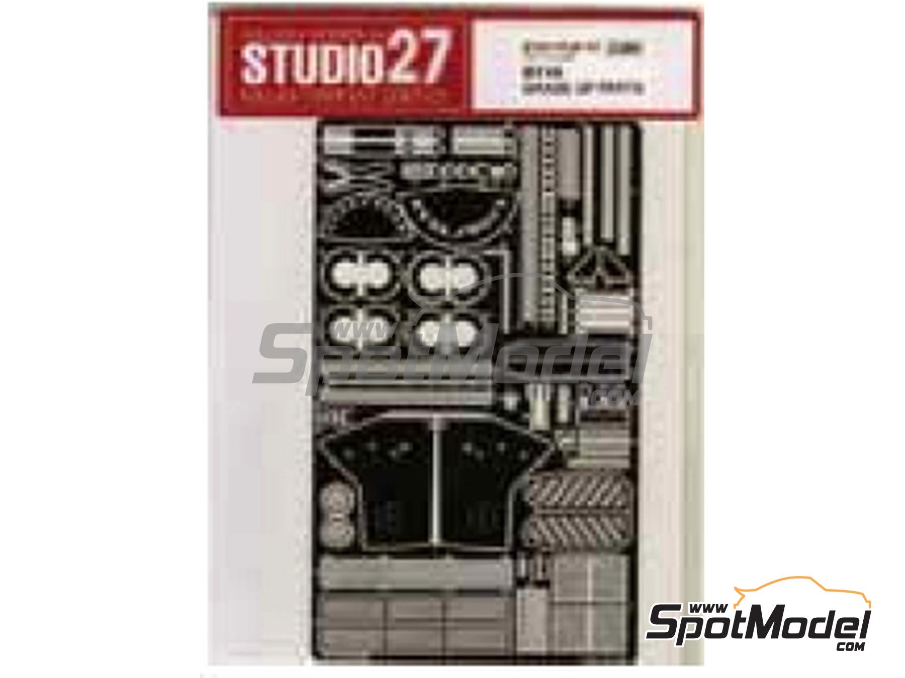Image 1: Brabham BT46 Alfa Romeo - Formula 1 World Championship 1978 | Detail up set in 1/20 scale manufactured by Studio27 (ref.&nbsp;ST27-FP20193, also 4545310022275 and FP20193)