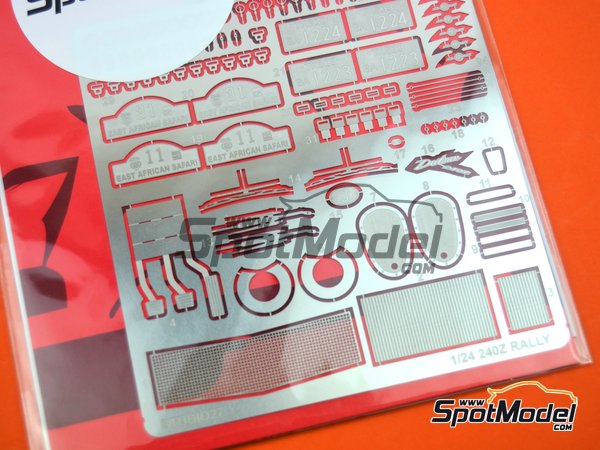 Image 2: Nissan 240Z | Detail up set in 1/24 scale manufactured by Studio27 (ref.&nbsp;ST27-FP24262, also 4545310021995 and FP24262)
