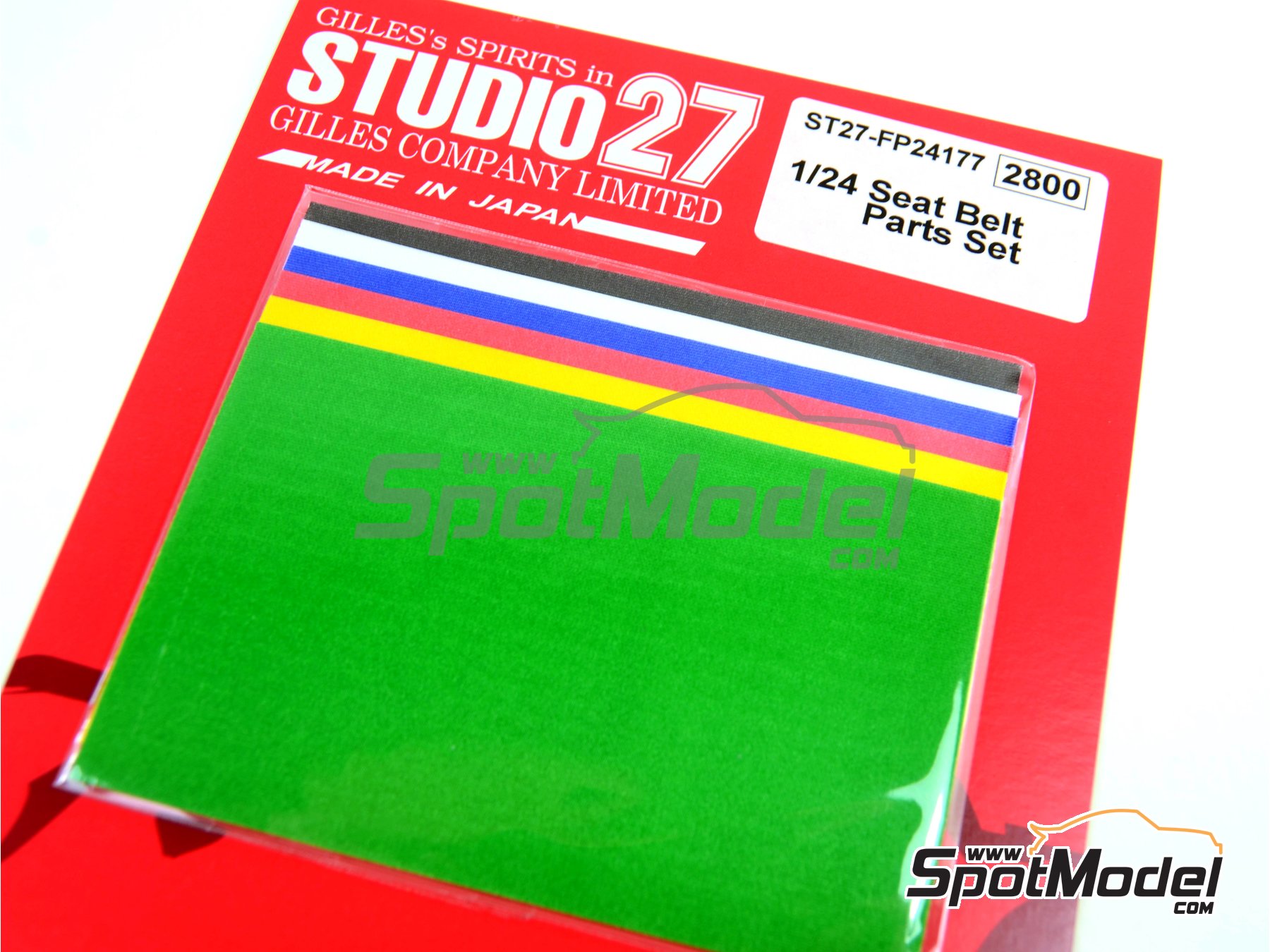 Image 1: Arn&eacute;s de competici&oacute;n | Cinturones en escala&nbsp;1/24 fabricado por Studio27 (ref.&nbsp;ST27-FP24177, tambien 4545310011965 y FP24177)
