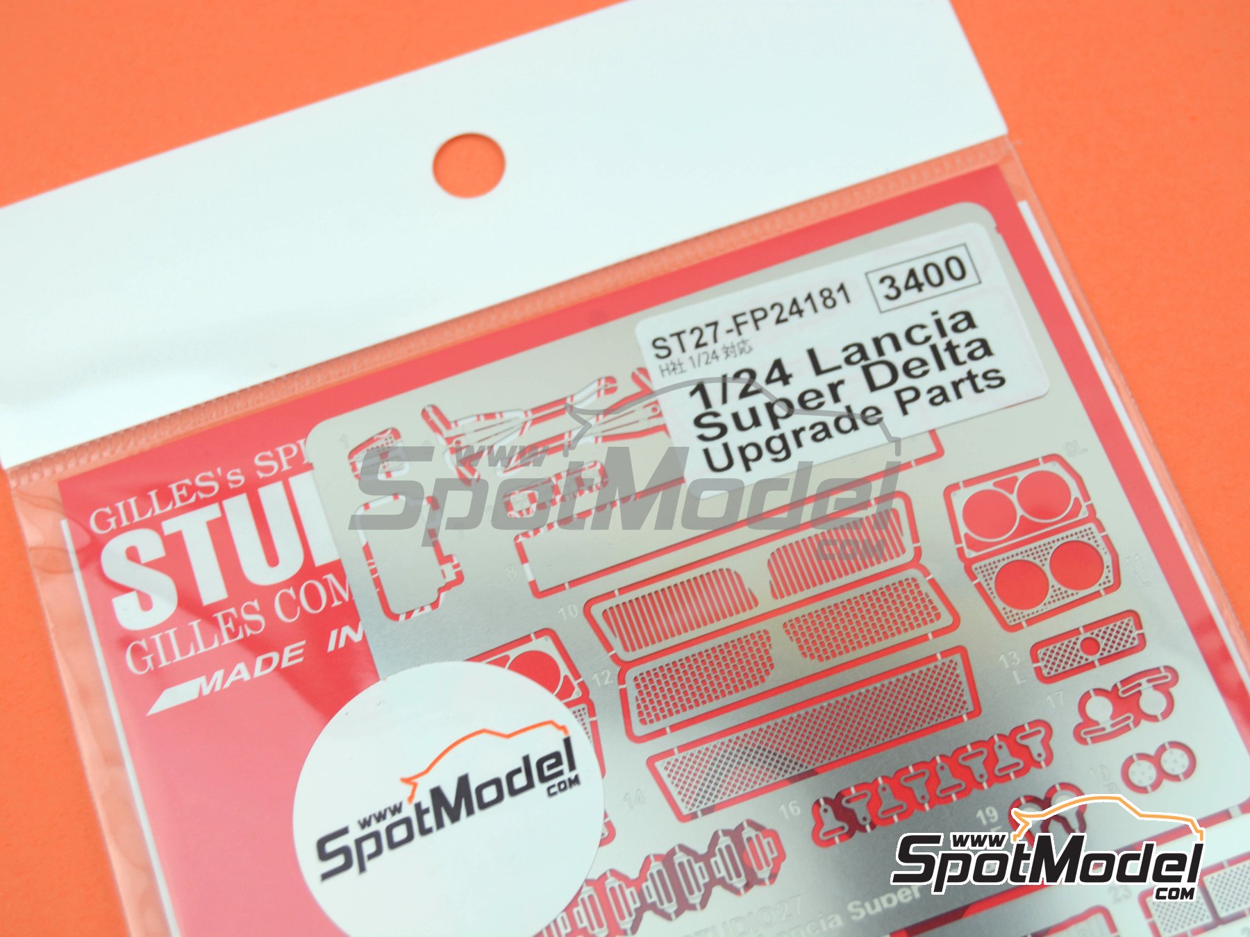 Image 1: Lancia Super Delta HF Integrale | Set de mejora y detallado en escala 1/24 fabricado por Studio27 (ref. ST27-FP24181, tambien 4545310012450 y FP24181)