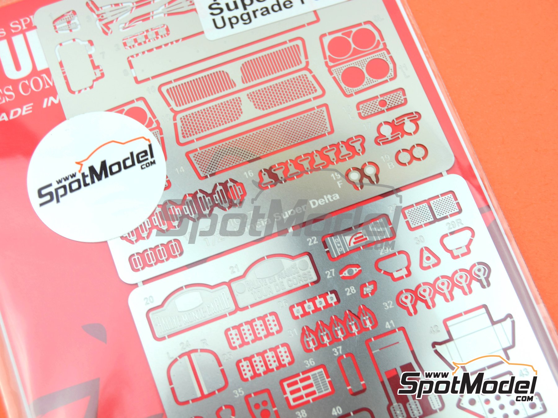 Image 2: Lancia Super Delta HF Integrale | Set de mejora y detallado en escala 1/24 fabricado por Studio27 (ref. ST27-FP24181, tambien 4545310012450 y FP24181)