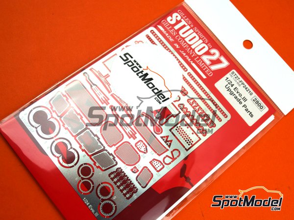 Image 5: Mitsubishi Lancer Evo III | Detail up set in 1/24 scale manufactured by Studio27 (ref.&nbsp;ST27-FP24210, also 4545310018209 and FP24210)