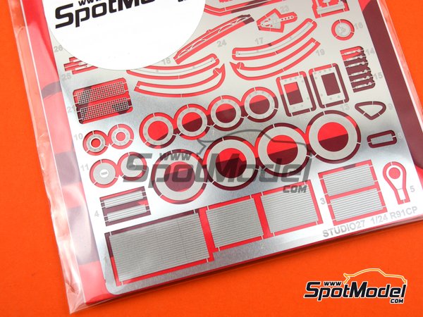 Image 3: Nissan R91CP Grupo C | Set de mejora y detallado en escala&nbsp;1/24 fabricado por Studio27 (ref.&nbsp;ST27-FP24212, tambien 4545310018520 y FP24212)