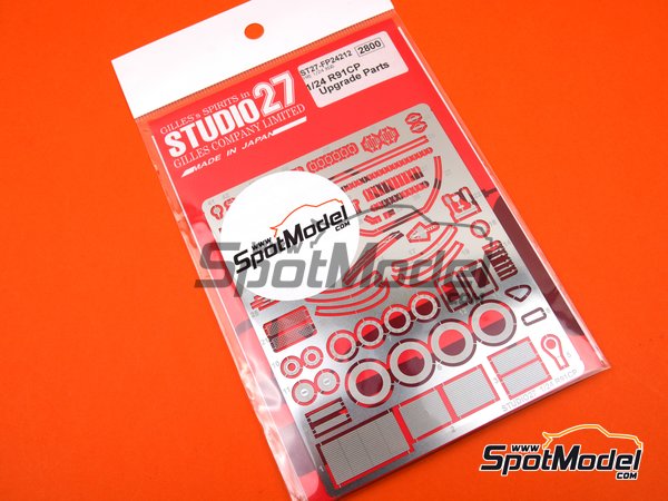 Image 4: Nissan R91CP Grupo C | Set de mejora y detallado en escala&nbsp;1/24 fabricado por Studio27 (ref.&nbsp;ST27-FP24212, tambien 4545310018520 y FP24212)