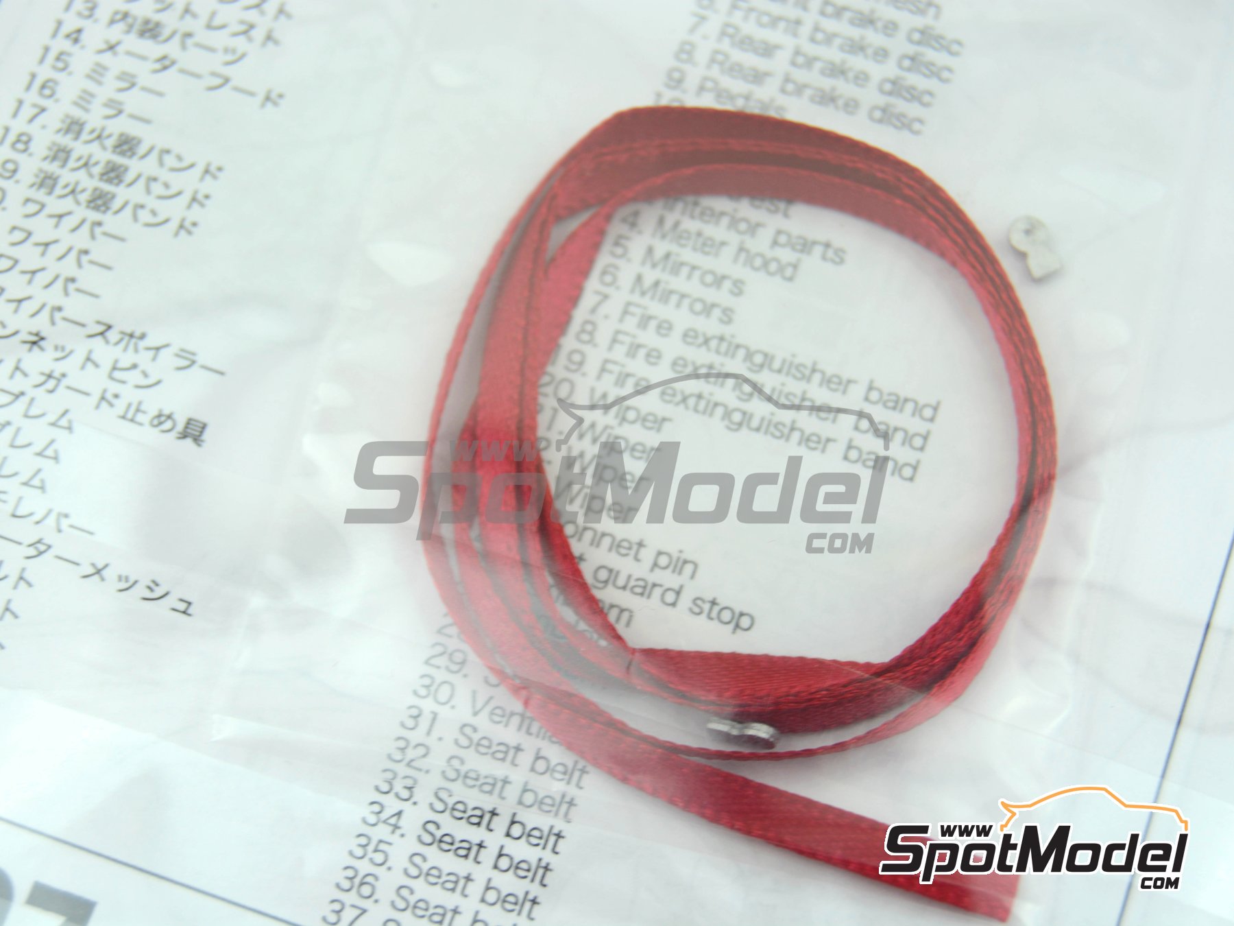 Image 7: Subaru Legacy RS Grupo A | Set de mejora y detallado en escala&nbsp;1/24 fabricado por Studio27 (ref.&nbsp;ST27-FP24223, tambien 4545310019091 y FP24223)