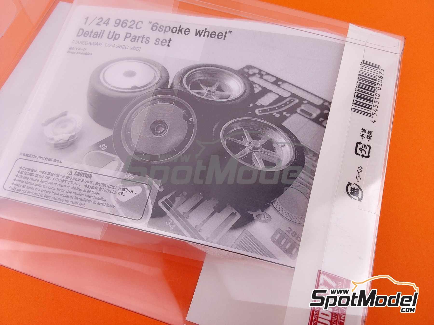 Image 2: Llantas de 6 radios para Porsche 962C | Llantas en escala&nbsp;1/24 fabricado por Studio27 (ref.&nbsp;ST27-FP24235, tambien 4545310020875 y FP24235)