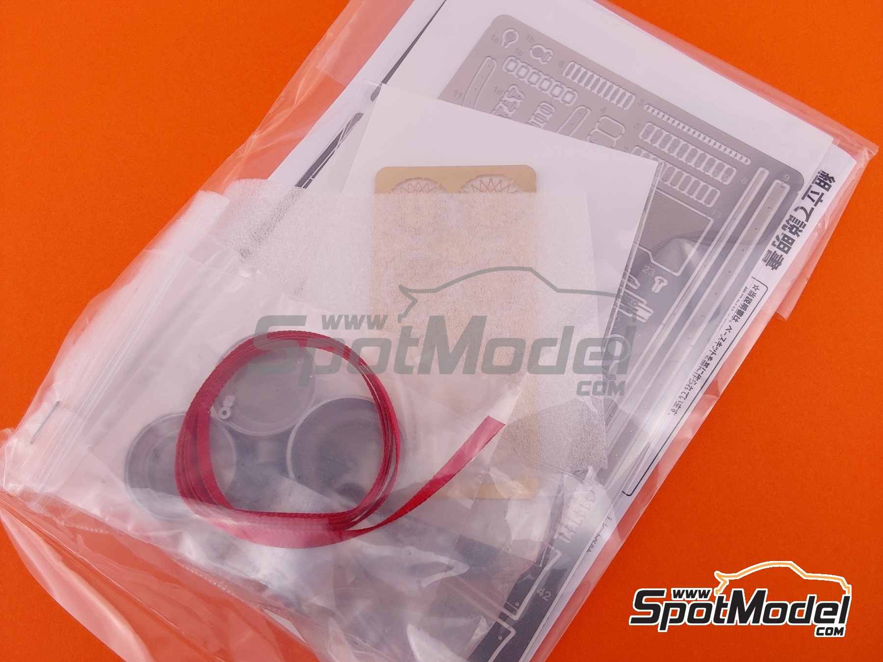 Image 3: BBS mesh rims for Porsche 962C | Rims in 1/24 scale manufactured by Studio27 (ref.&nbsp;ST27-FP24236, also 4545310020882 and FP24236)