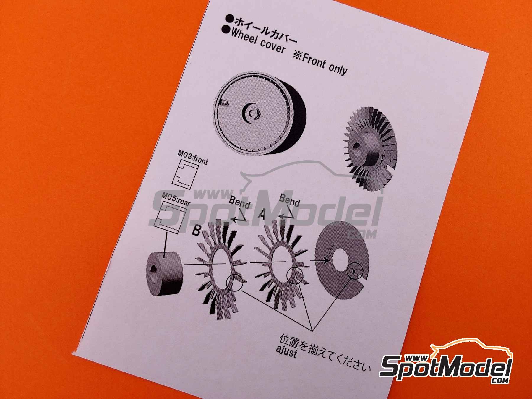 Image 10: BBS mesh rims for Porsche 962C | Rims in 1/24 scale manufactured by Studio27 (ref.&nbsp;ST27-FP24236, also 4545310020882 and FP24236)