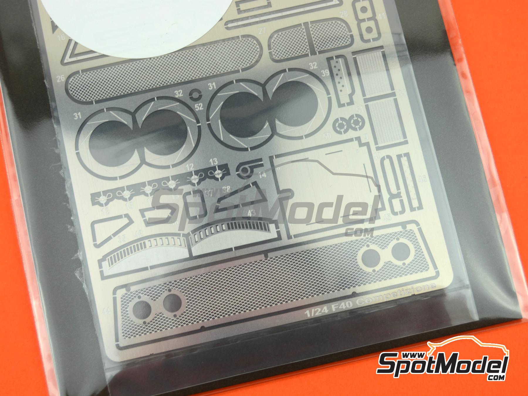 Image 2: Ferrari F40 Competizione | Set de mejora y detallado en escala 1/24 fabricado por Studio27 (ref. ST27-FP24238, tambien 4545310020981 y FP24238)