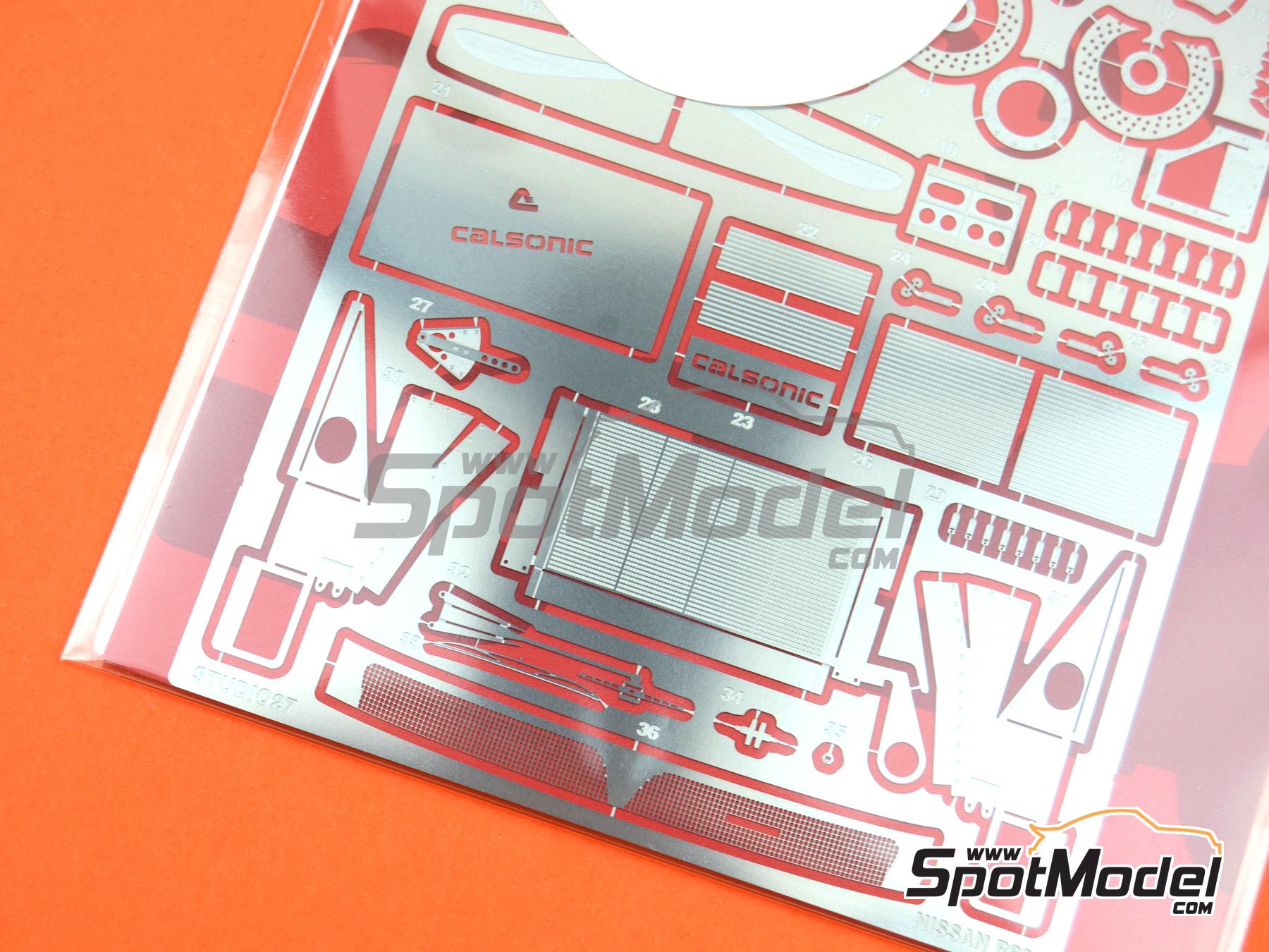 Studio27 FP24240: Detail up set 1/24 scale - Nissan R89C - for