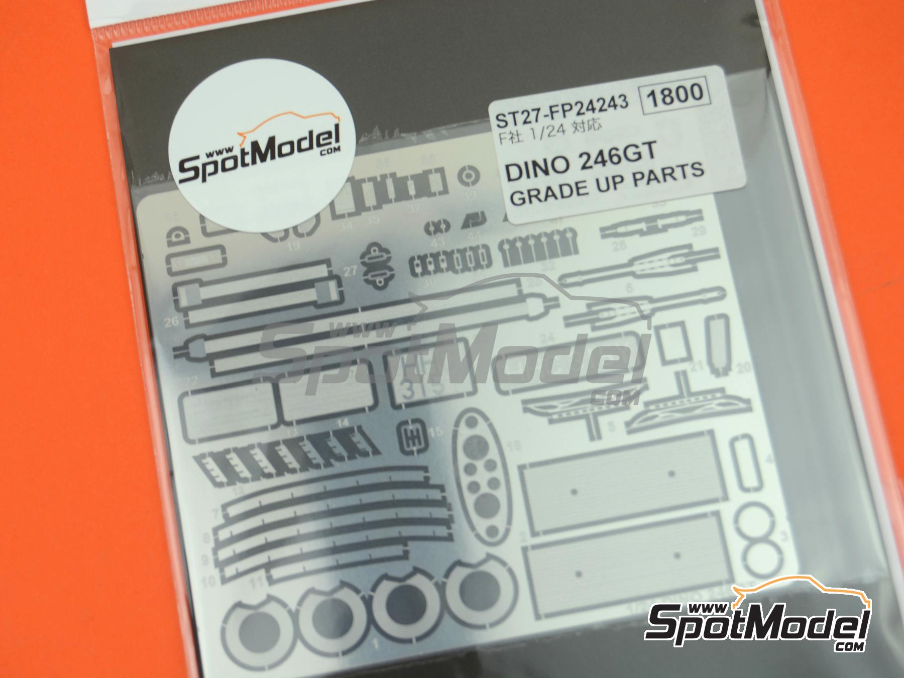 Studio27 FP24243: Detail up set 1/24 scale - Ferrari Dino