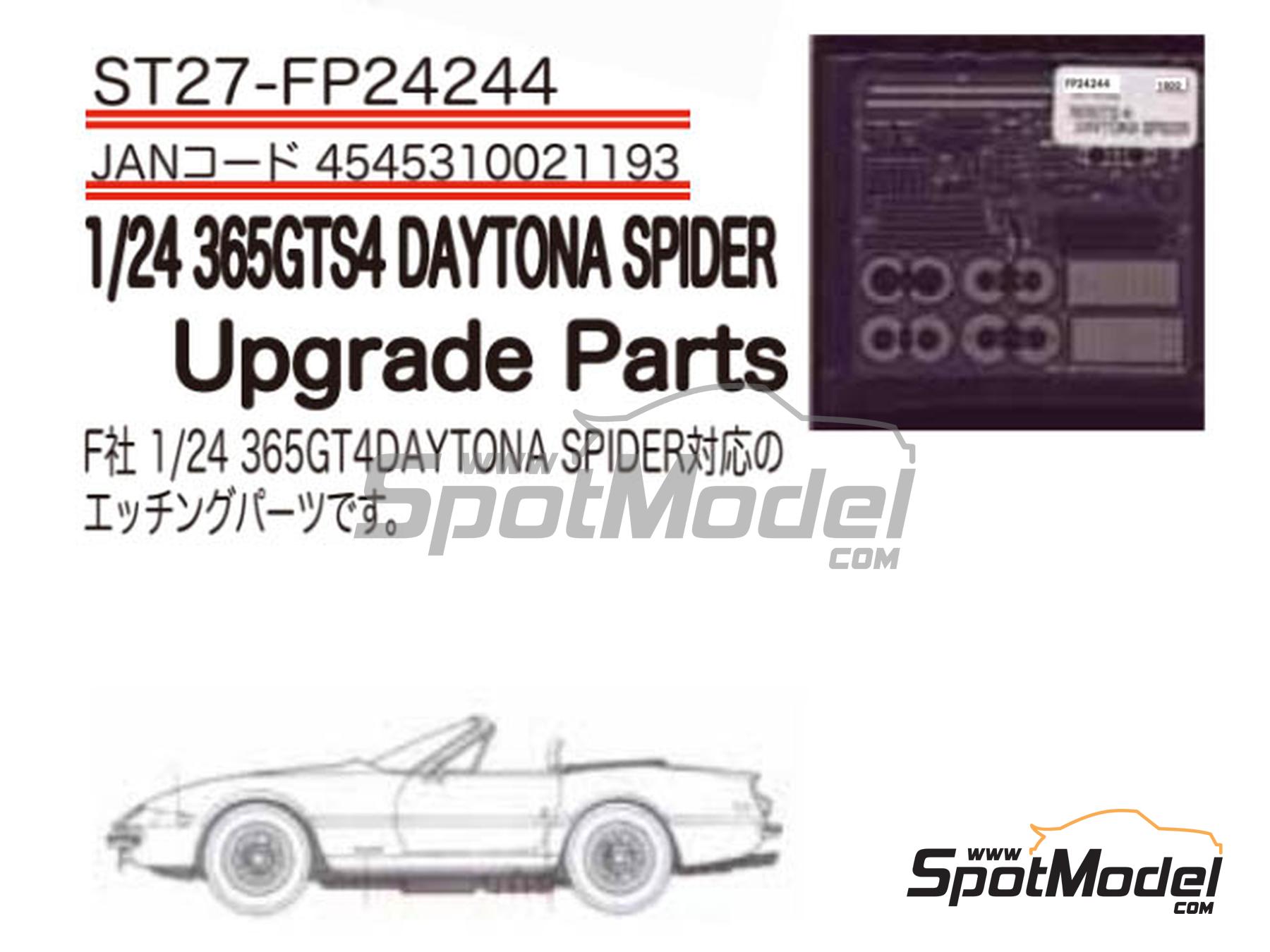 Studio27 FP24244: Detail up set 1/24 scale - Ferrari 365