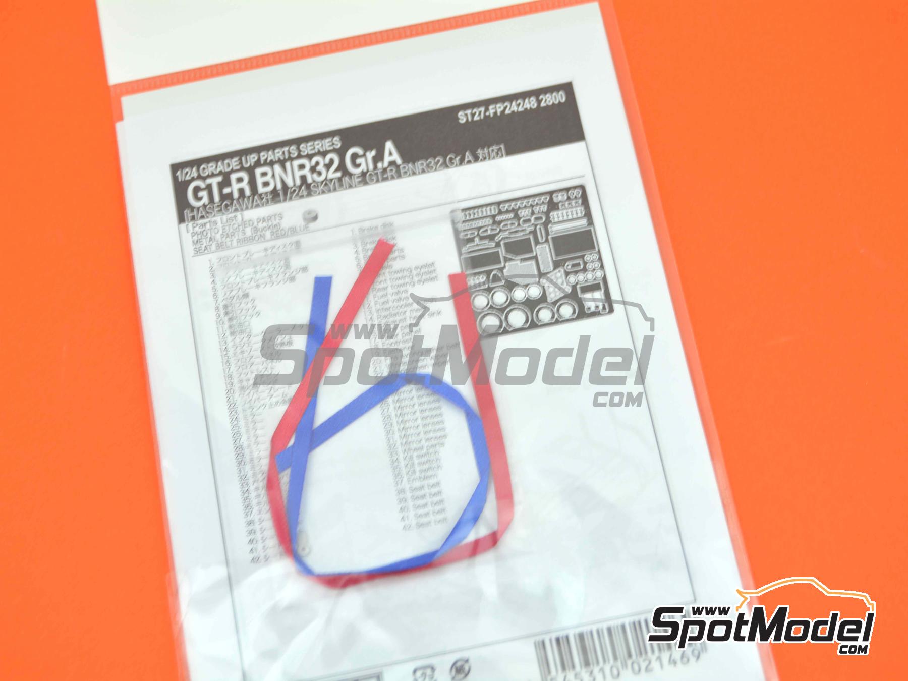 Image 4: Nissan Skyline GT-R BNR32 Group A | Detail up set in 1/24 scale manufactured by Studio27 (ref. ST27-FP24248, also 4545310021469 and FP24248)