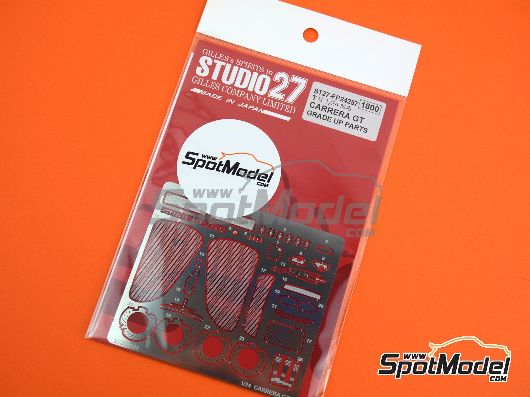 Image 1: Porsche Carrera GT | Detail up set in 1/24 scale manufactured by Studio27 (ref.&nbsp;ST27-FP24257, also 4545310021735 and FP24257)