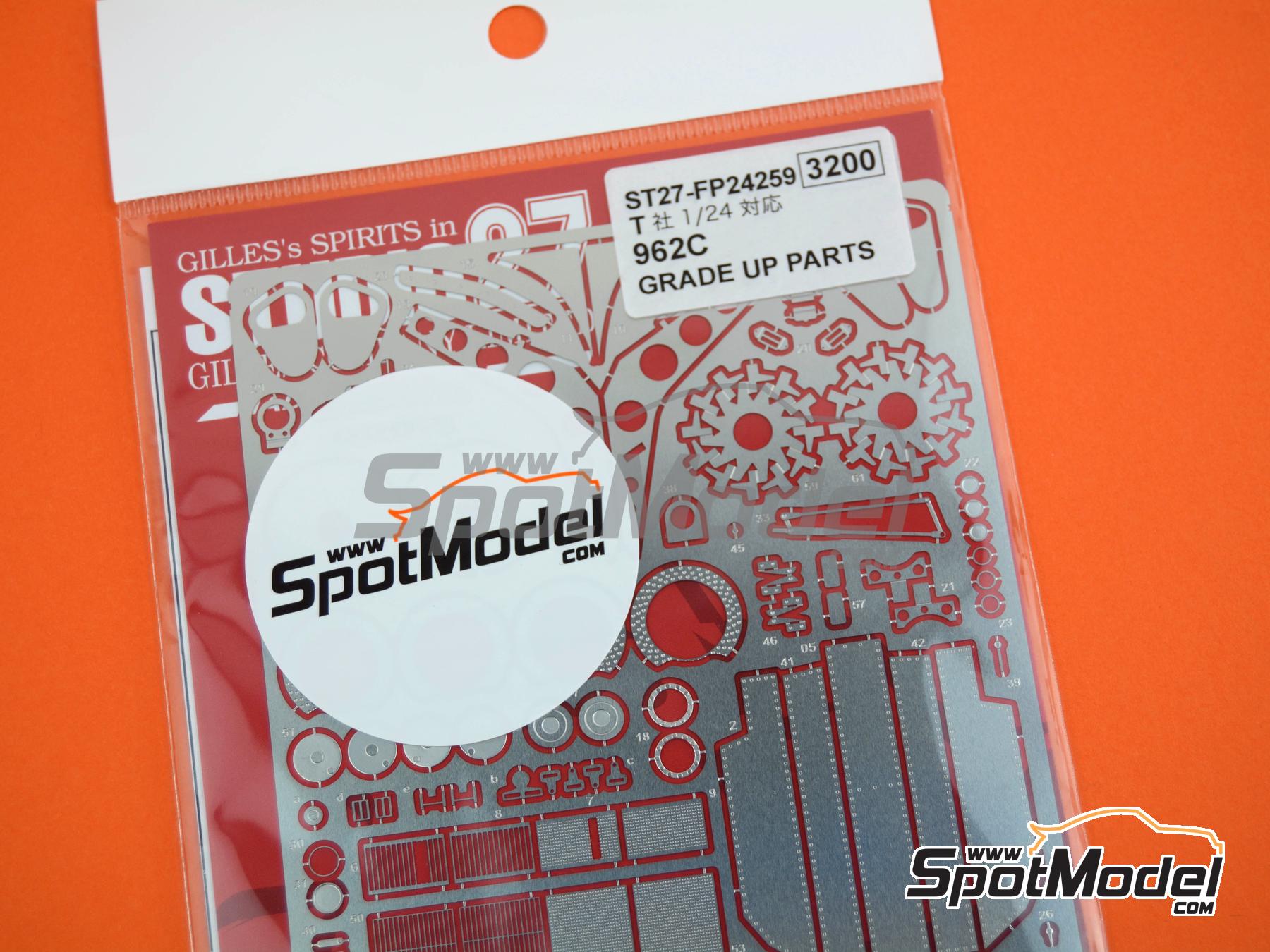 Image 1: Porsche 962C | Detail up set in 1/24 scale manufactured by Studio27 (ref.&nbsp;ST27-FP24259, also 4545310021759 and FP24259)