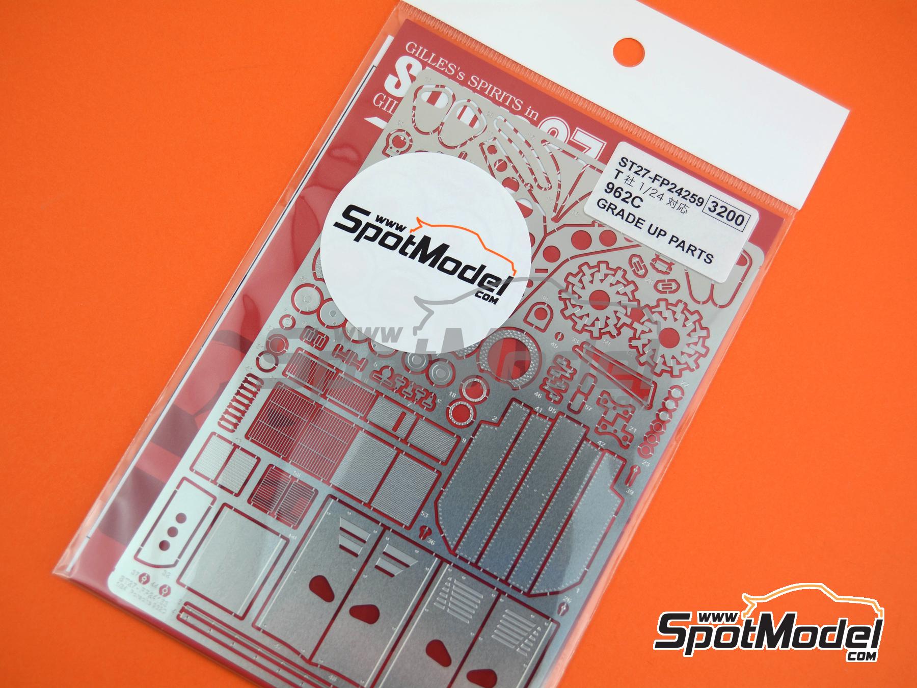 Image 3: Porsche 962C | Detail up set in 1/24 scale manufactured by Studio27 (ref.&nbsp;ST27-FP24259, also 4545310021759 and FP24259)