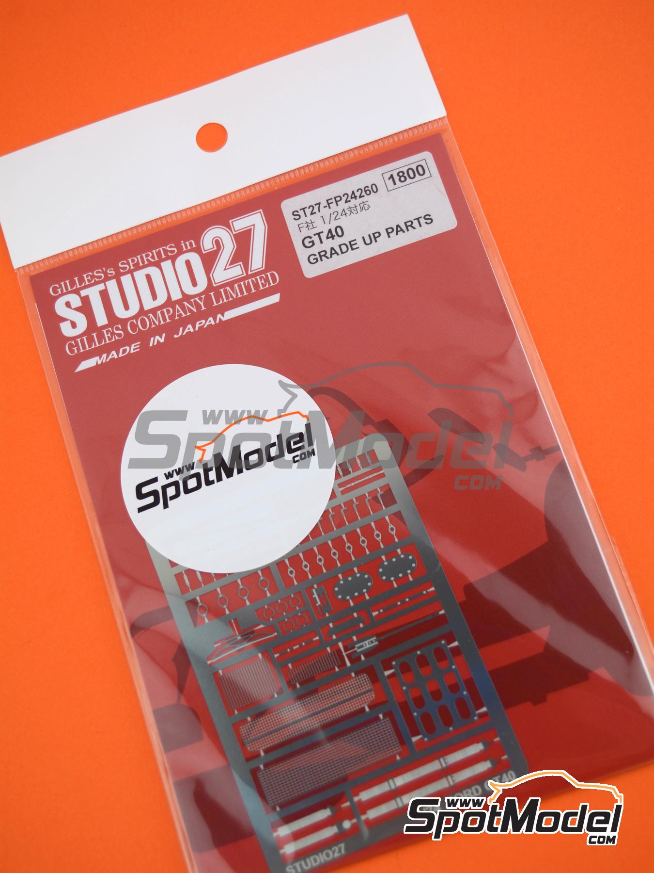 Studio27 FP24260: Detail up set 1/24 scale - Ford GT40 - for