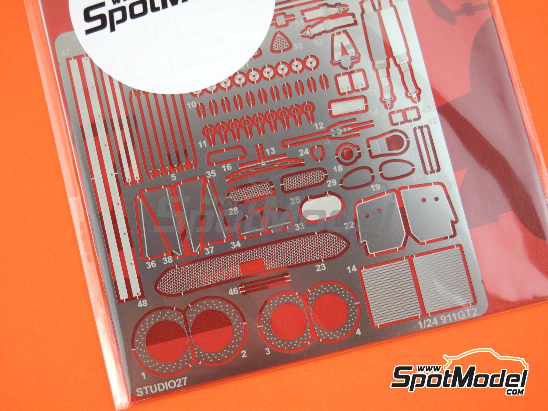 Image 3: Porsche 911 993 GT2 | Detail up set in 1/24 scale manufactured by Studio27 (ref.&nbsp;ST27-FP24261, also 4545310021872 and FP24261)