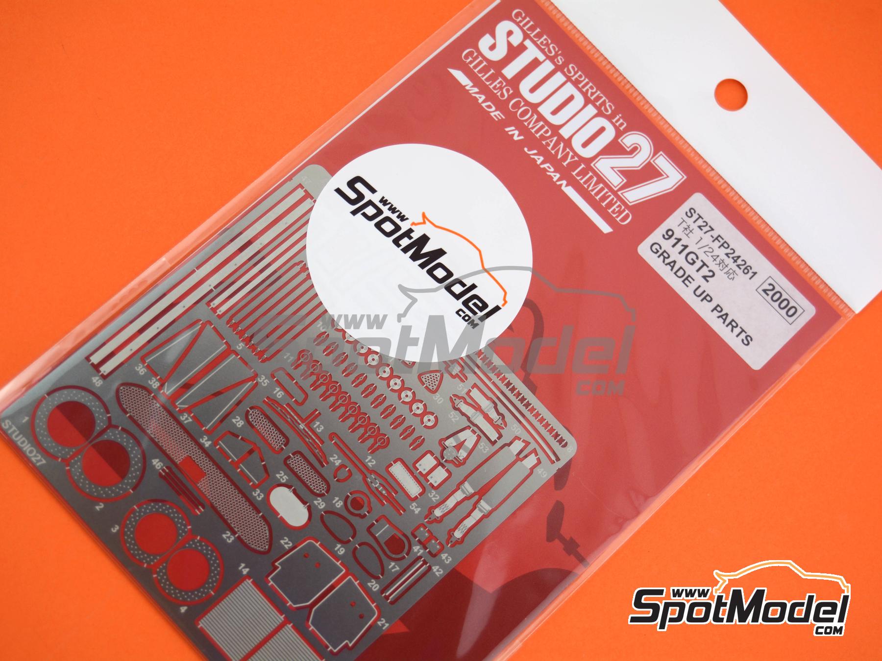 Image 4: Porsche 911 993 GT2 | Detail up set in 1/24 scale manufactured by Studio27 (ref.&nbsp;ST27-FP24261, also 4545310021872 and FP24261)