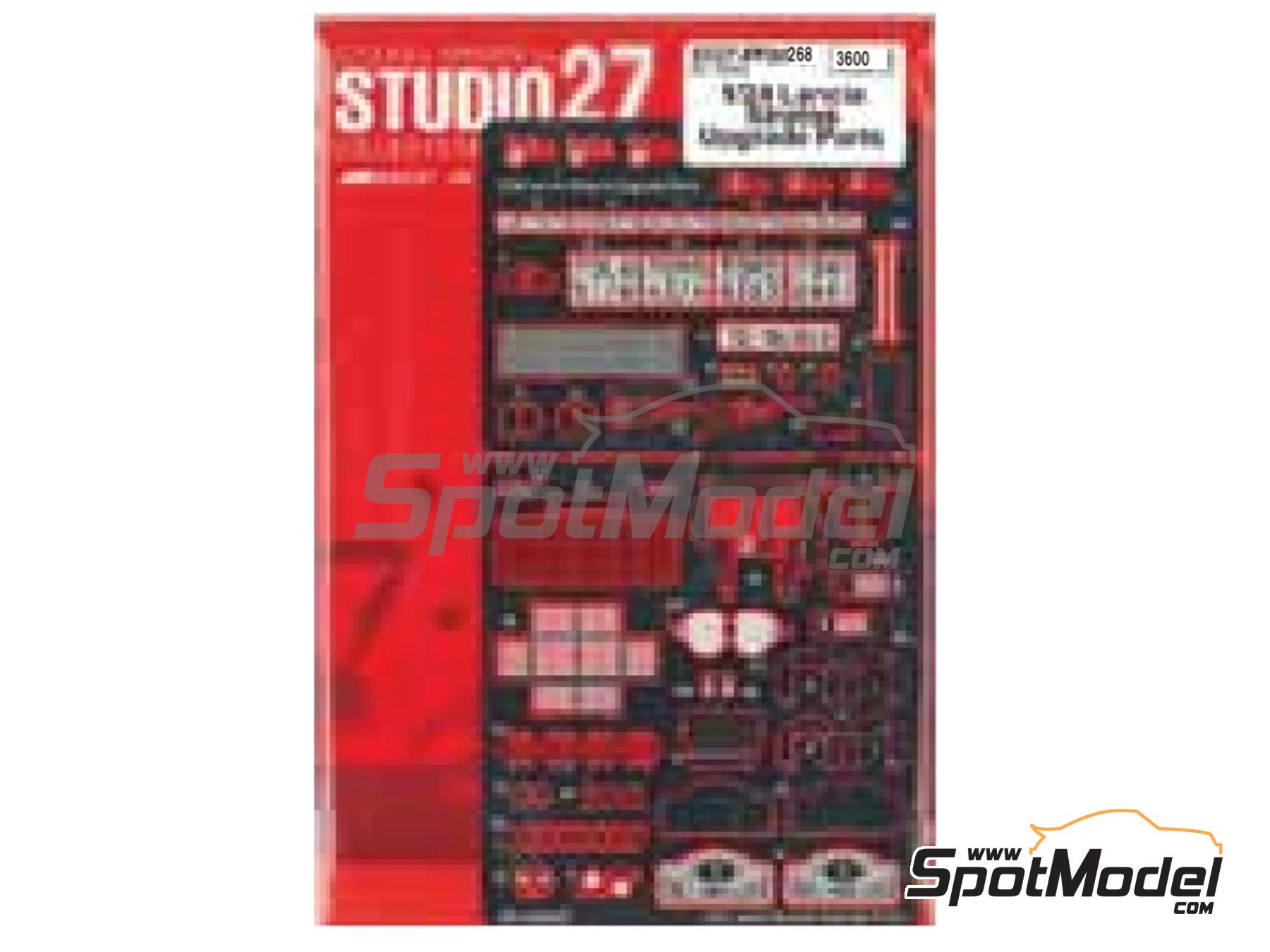 Image 1: Lancia Stratos HF | Detail up set in 1/24 scale manufactured by Studio27 (ref.&nbsp;ST27-FP24268, also 4545310022183 and FP24268)