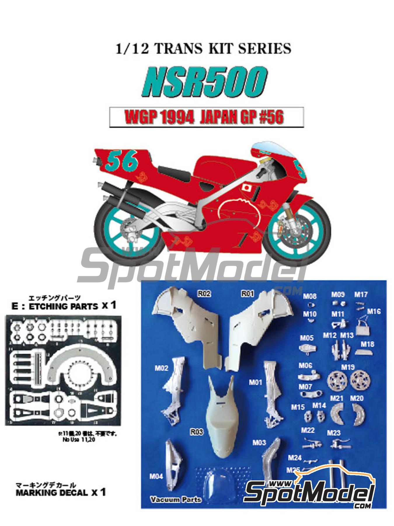 Studio27 TK1252: Transkit 1/12 scale - Honda NSR500 Mister Yumcha 