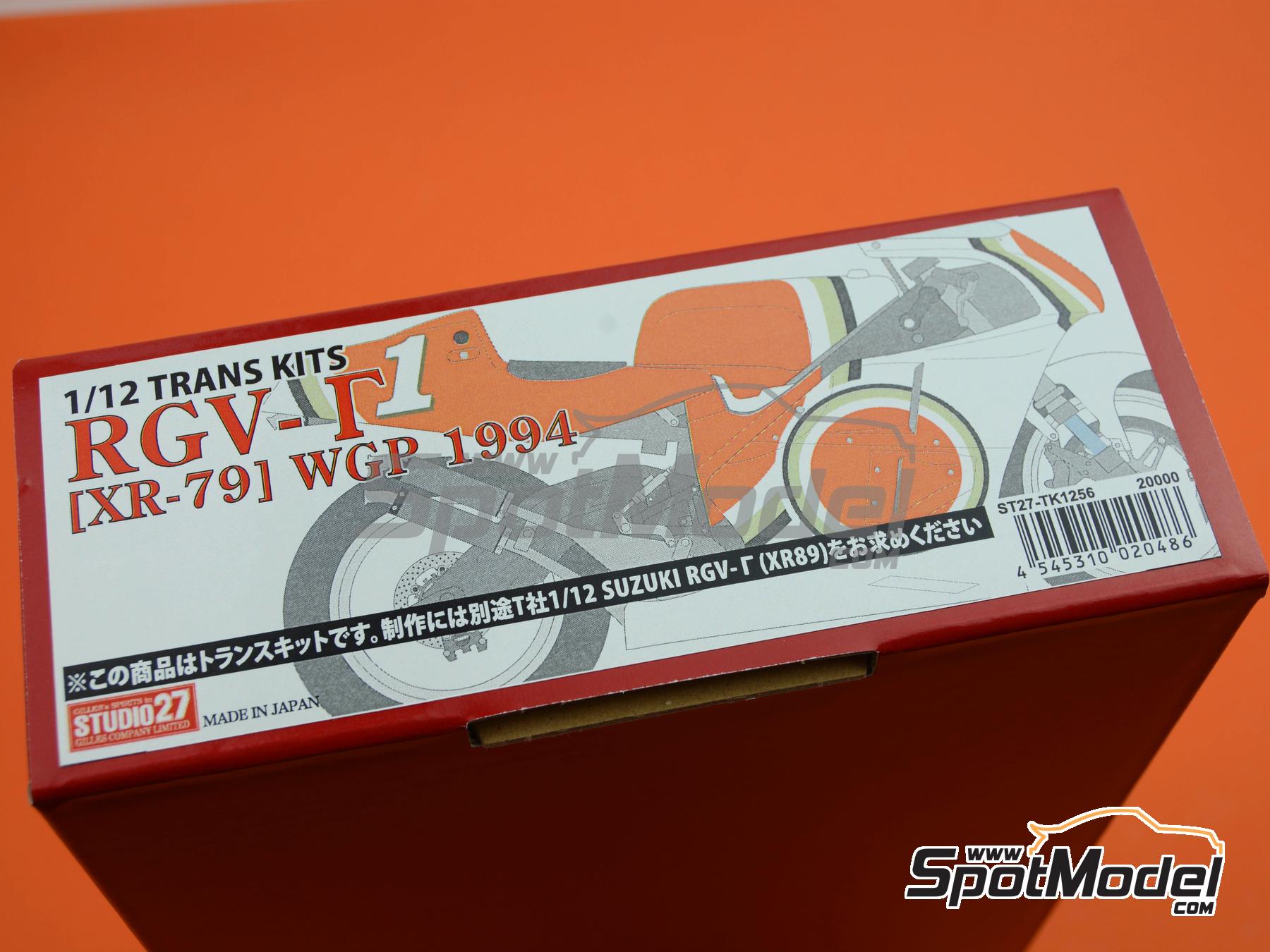 Studio27 TK1256: Marking / livery 1/12 scale - Suzuki RGV-Gamma XR-84 ...
