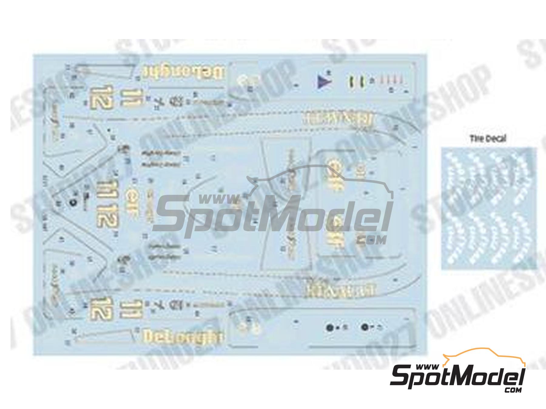 Image 2: Lotus Renault 98T patrocinado por John Player Special - Campeonato del Mundo de F1 1986 | Transkit en escala&nbsp;1/20 fabricado por Studio27 (ref.&nbsp;ST27-TK2036R, tambien 4545310019671 y TK2036R)