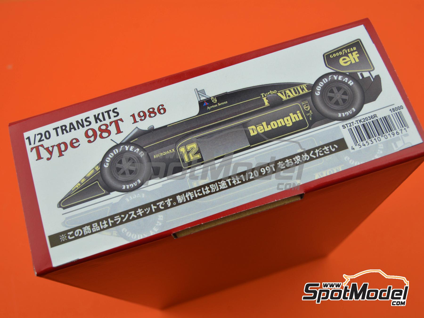 Studio27 TK2036R: Transkit 1/20 scale - Lotus Renault 98T