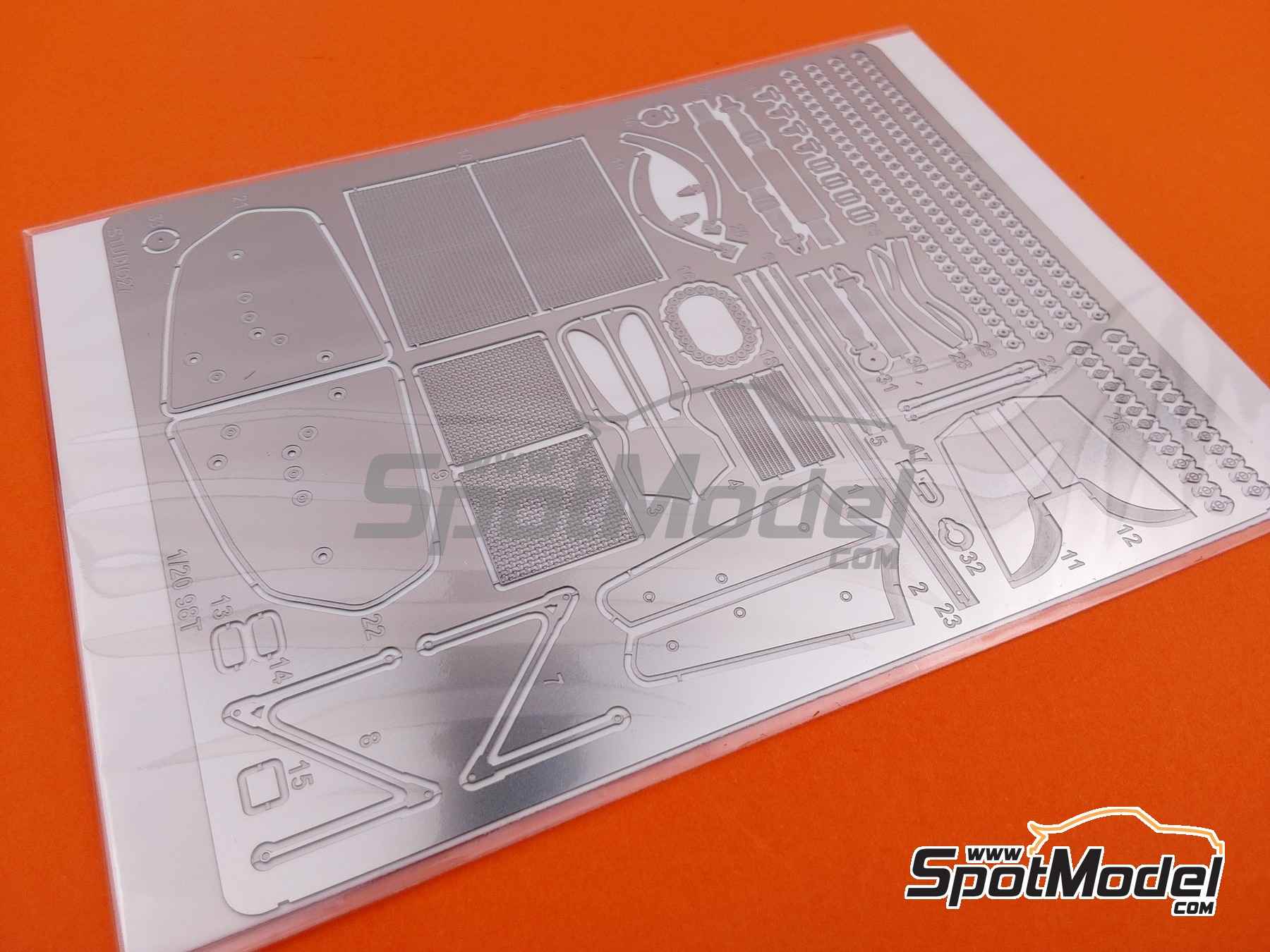 Image 6: Lotus Honda 98T Camel Lotus Honda Team - Formula 1 World Championship 1987 | Transkit in 1/20 scale manufactured by Studio27 (ref. ST27-TK2061R, also 4545310019688 and TK2061R)