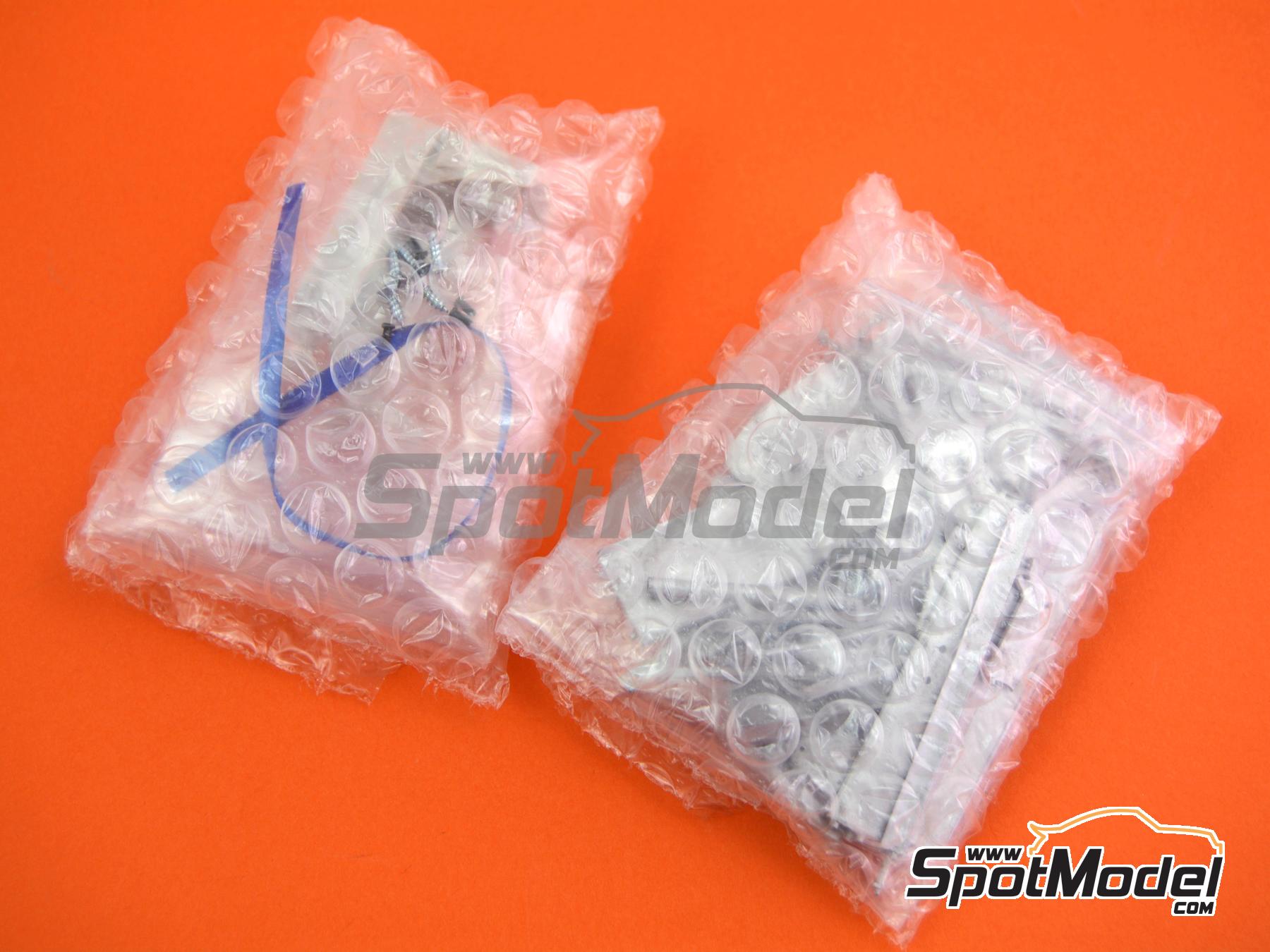Image 7: Tyrrell Ford 019 patrocinado por PIAA, Epson - Gran Premio de F&oacute;rmula 1 de San Marino 1990 | Transkit en escala&nbsp;1/20 fabricado por Studio27 (ref.&nbsp;ST27-TK2095, tambien 4545310021780 y TK2095)