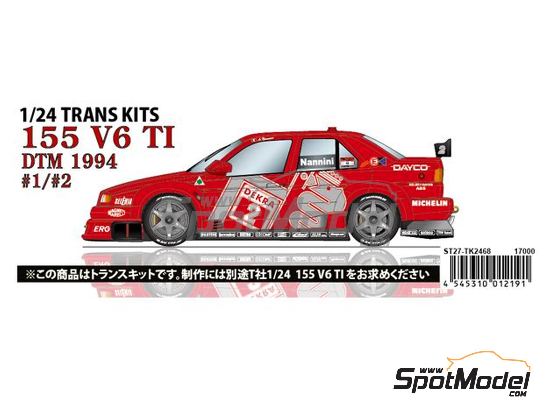 1/24 155 V6 T1 #10, 33 Dtm 1994 Conversion Kit St27-Tk2483