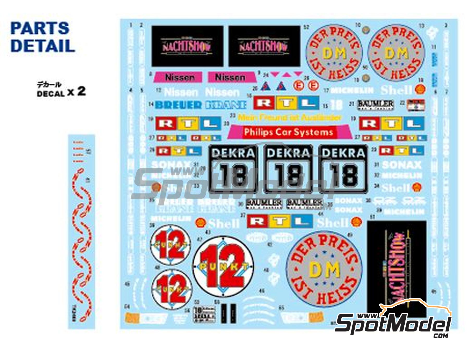 Studio27 TK2482: Marking / livery 1/24 scale - Alfa Romeo