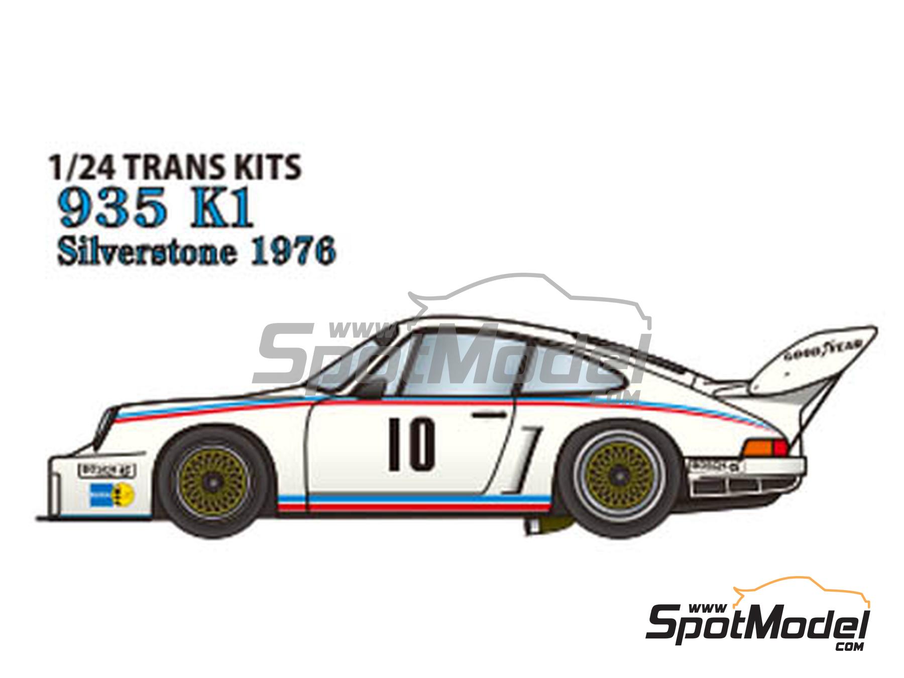 Image 1: Porsche 935 K1 Kremer Racing Team - 6 Hours Silverstone, 6 Hours Vallelunga, 6 Hours Mugello 1976 | Marking / livery in 1/24 scale manufactured by Studio27 (ref.&nbsp;ST27-TK2477, also 4545310021018 and TK2477)