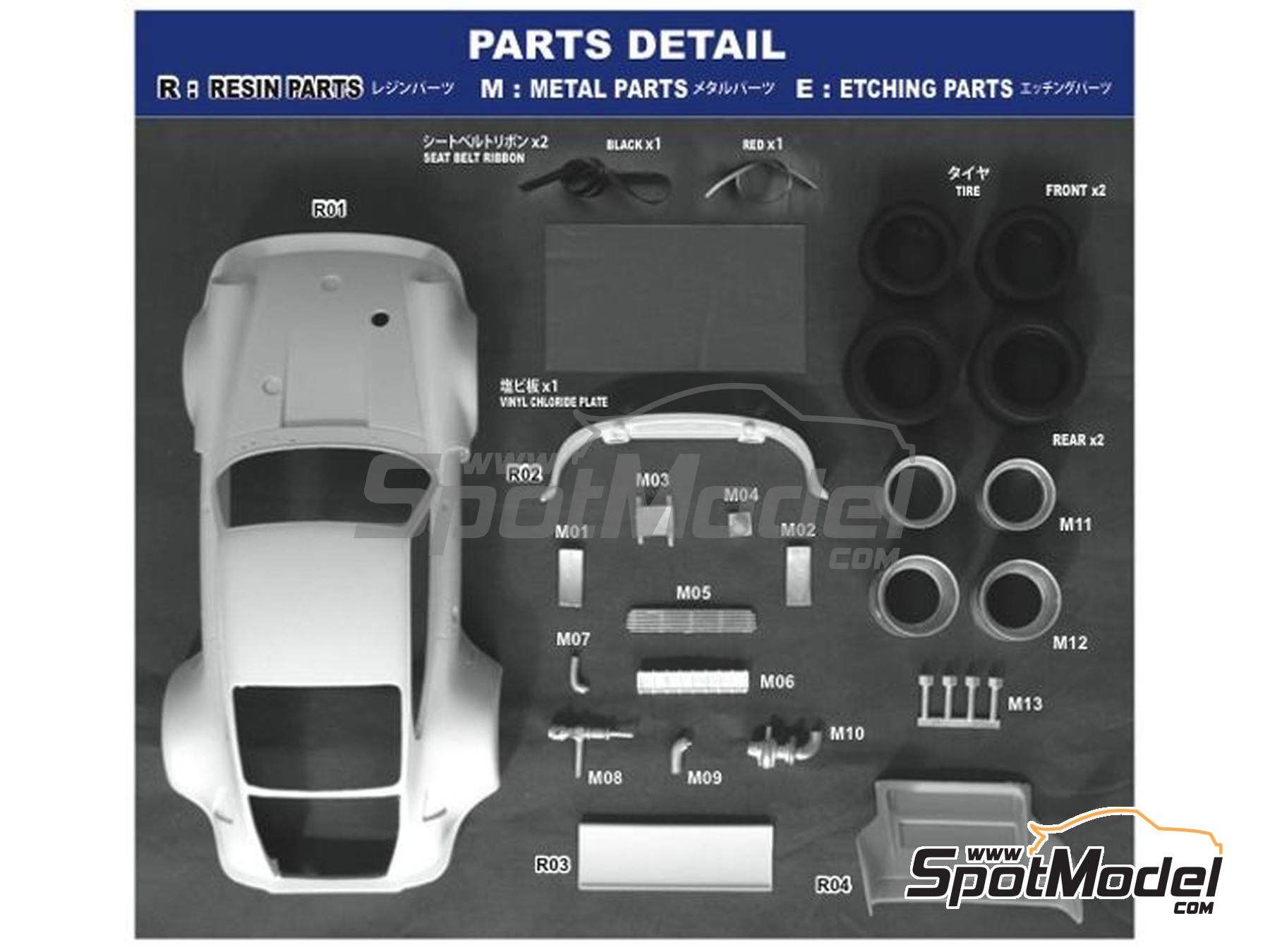 Image 2: Porsche 935 K1 Kremer Racing Team - 6 Hours Silverstone, 6 Hours Vallelunga, 6 Hours Mugello 1976 | Marking / livery in 1/24 scale manufactured by Studio27 (ref.&nbsp;ST27-TK2477, also 4545310021018 and TK2477)
