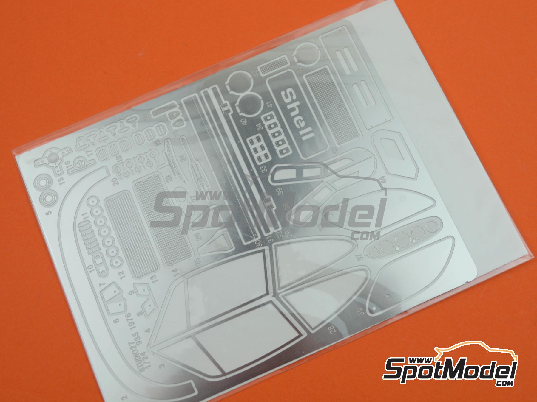 Image 11: Porsche 935 K1 Kremer Racing Team - 6 Hours Silverstone, 6 Hours Vallelunga, 6 Hours Mugello 1976 | Marking / livery in 1/24 scale manufactured by Studio27 (ref.&nbsp;ST27-TK2477, also 4545310021018 and TK2477)