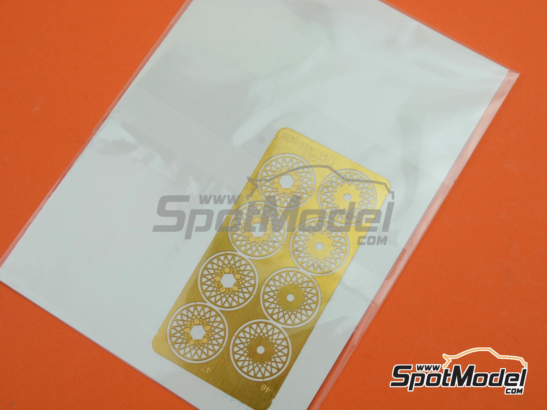 Image 12: Porsche 935 K1 Kremer Racing Team - 6 Hours Silverstone, 6 Hours Vallelunga, 6 Hours Mugello 1976 | Marking / livery in 1/24 scale manufactured by Studio27 (ref.&nbsp;ST27-TK2477, also 4545310021018 and TK2477)