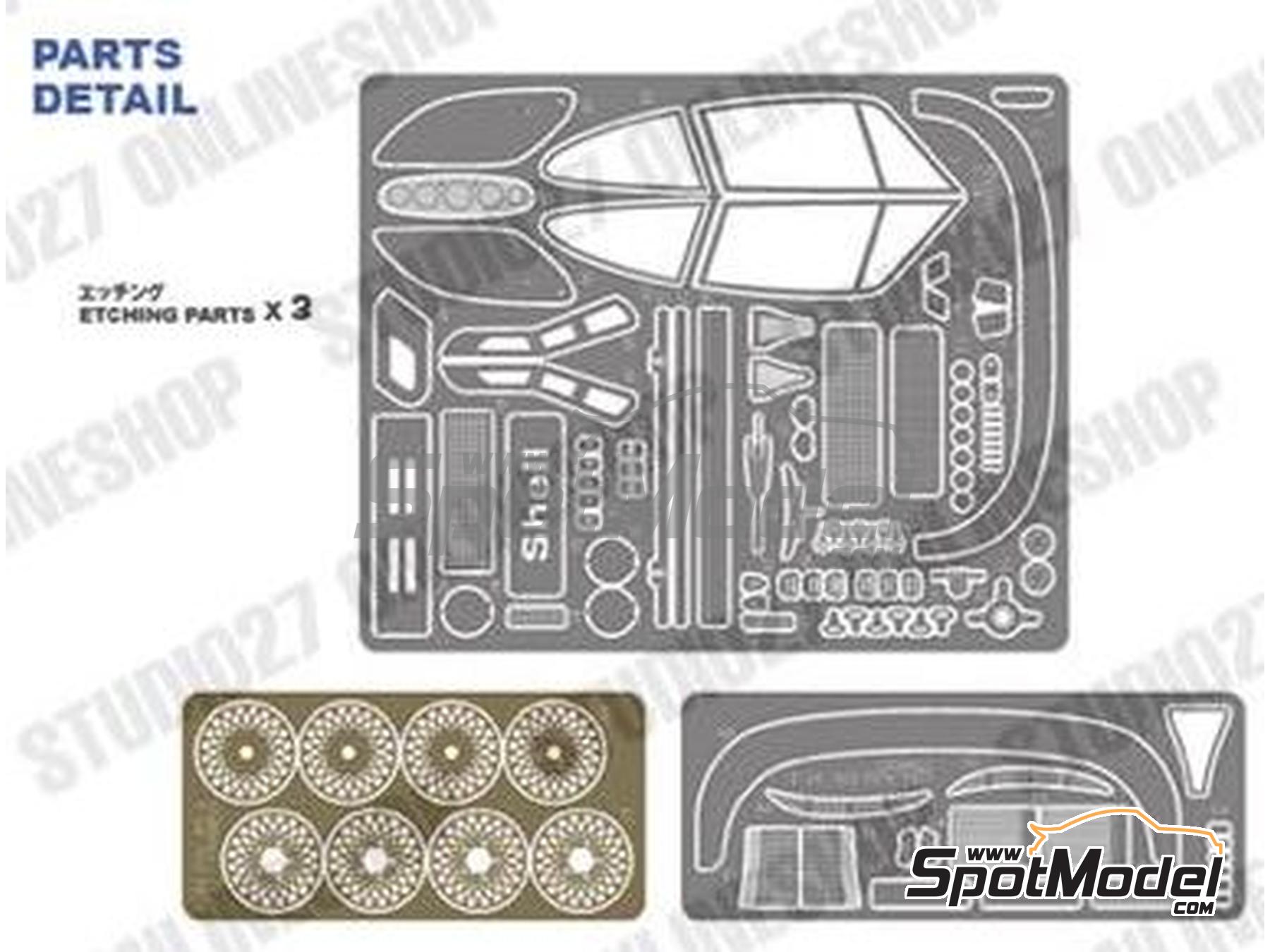 Image 4: Porsche 935 Equipo Martini Racing Porsche System - 24 Horas de Le Mans 1976 | Decoraci&oacute;n en escala&nbsp;1/24 fabricado por Studio27 (ref.&nbsp;ST27-TK2478, tambien 4545310021148 y TK2478)