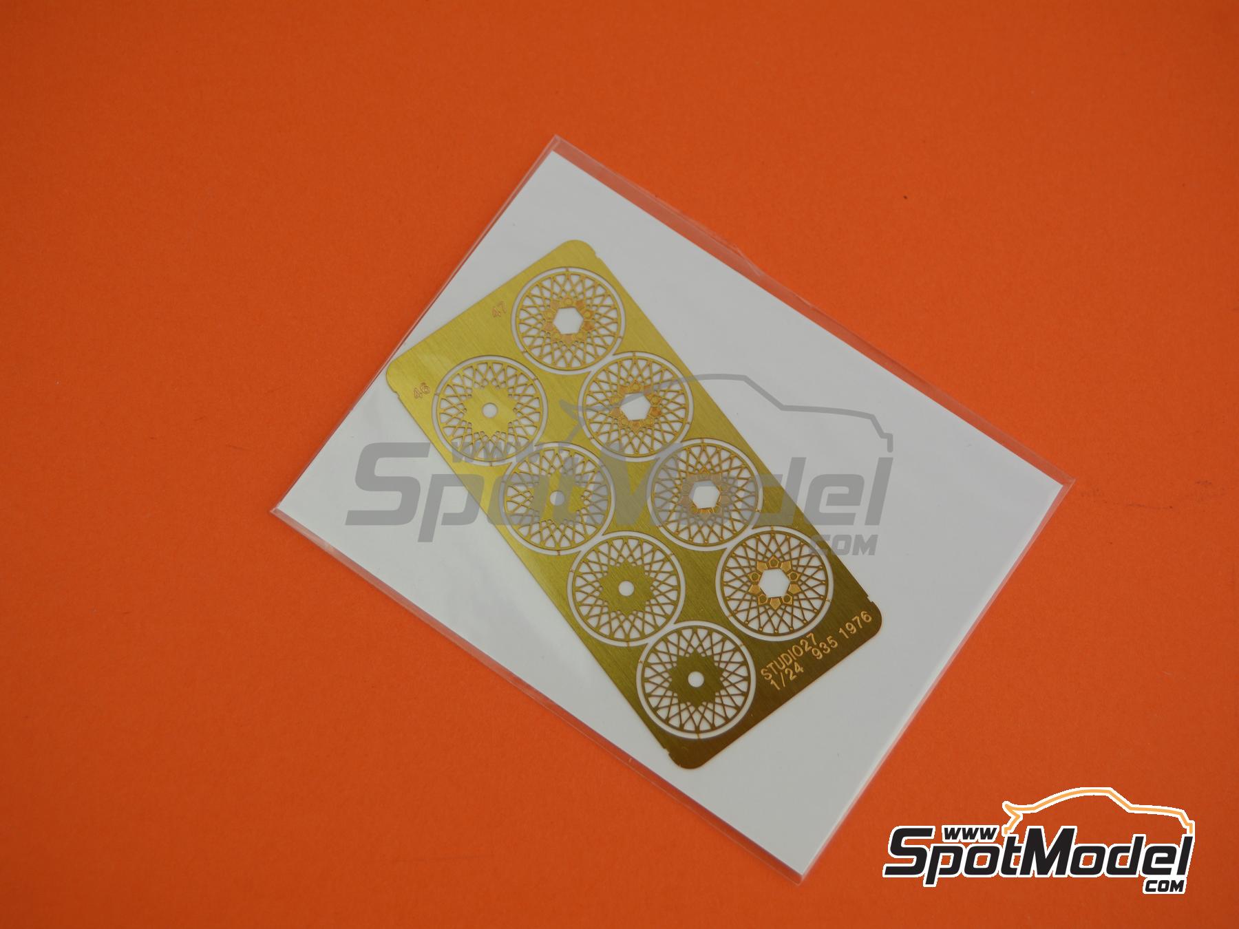 Image 17: Porsche 935 Kremer Team sponsored by Vaillant - Deutsche Rennsport Meisterschaft DRM Zolder Bergischer L&ouml;we 1977 | Marking / livery in 1/24 scale manufactured by Studio27 (ref.&nbsp;ST27-TK2479, also 4545310021155 and TK2479)