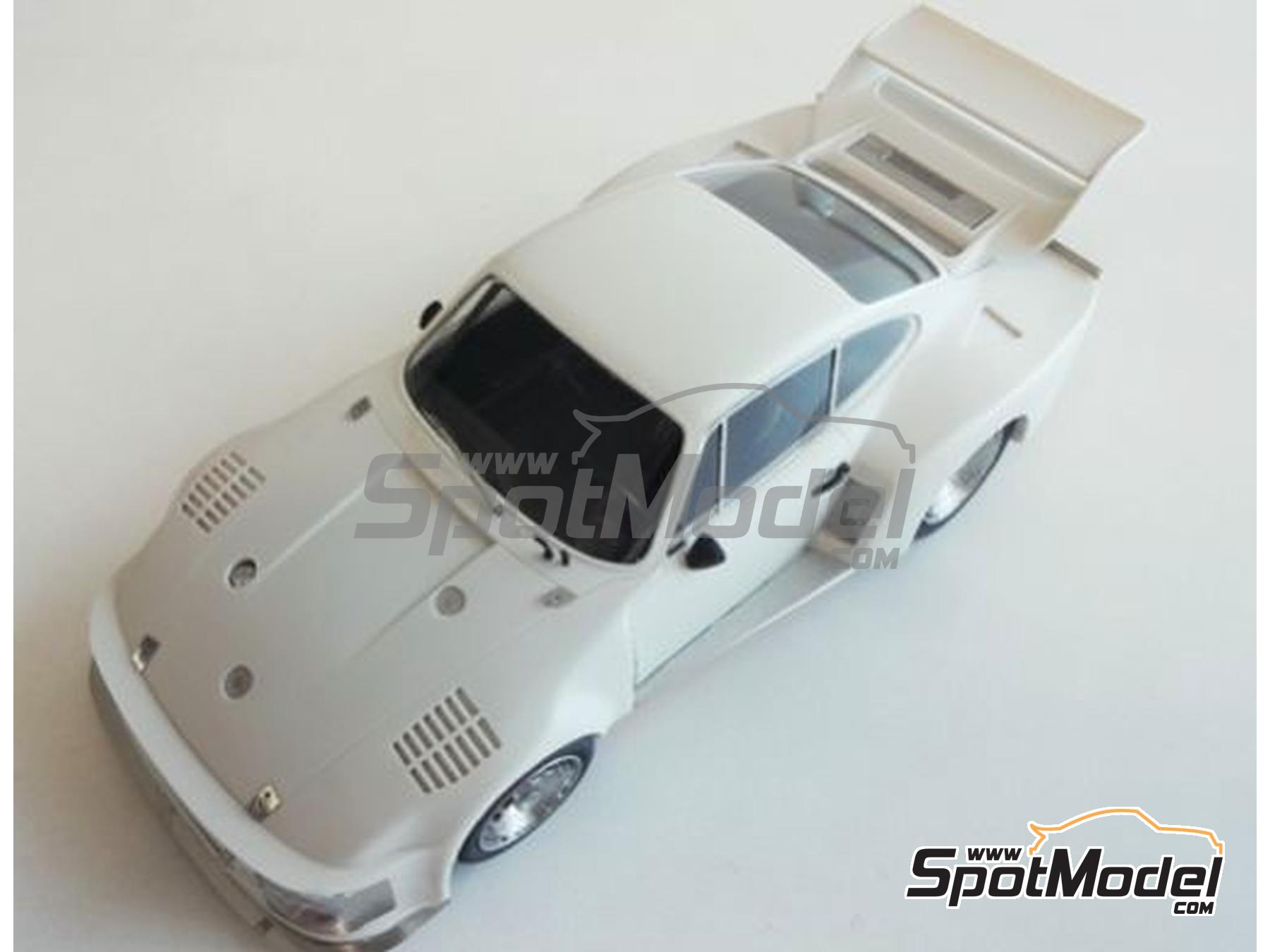 Image 8: Porsche 935 Max Moritz Team sponsored by Jagermeister - Deutsche Rennsport Meisterschaft DRM Zolder Bergischer L&ouml;we 1977 | Marking / livery in 1/24 scale manufactured by Studio27 (ref.&nbsp;ST27-TK2480, also 4545310021162 and TK2480)