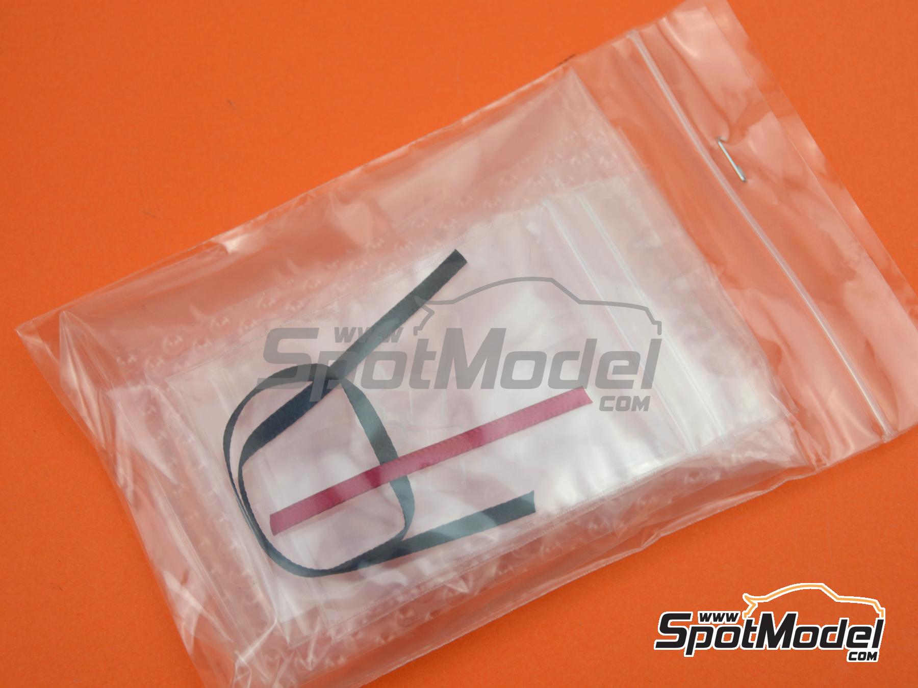 Image 13: Porsche 935 Max Moritz Team sponsored by Jagermeister - Deutsche Rennsport Meisterschaft DRM Zolder Bergischer L&ouml;we 1977 | Marking / livery in 1/24 scale manufactured by Studio27 (ref.&nbsp;ST27-TK2480, also 4545310021162 and TK2480)