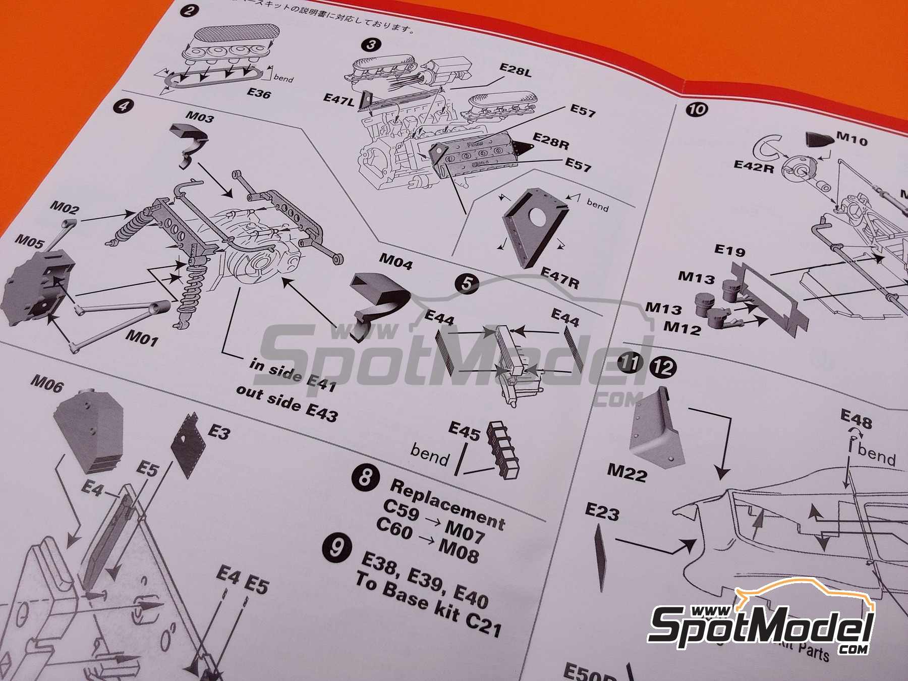 Image 19: Wolf Cosworth WR3 Theodore Racing Team sponsored by Car Stripes - Aurora AFX F1 Championship 1979 | Car scale model kit in 1/20 scale manufactured by Studio27 (ref.&nbsp;ST27-TRK007, also 4545310013921 and TRK007)