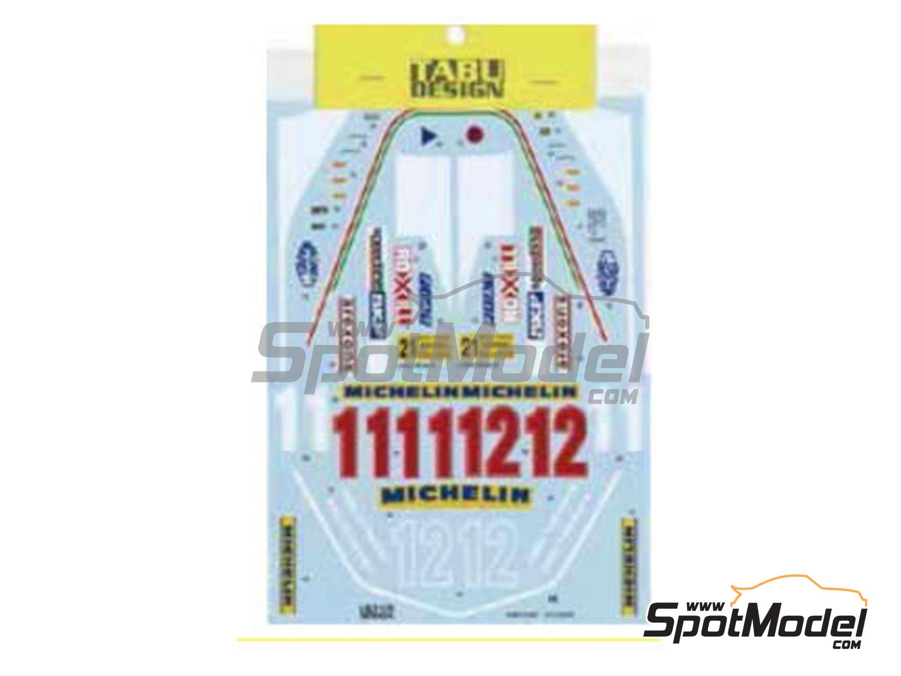 Image 1: Ferrari 312T4 - Dutch Formula 1 Grand Prix, USA West Long Beach Formula 1 Grand Prix 1979 | Marking / livery in 1/12 scale manufactured by Tabu Design (ref.&nbsp;TABU12057B, also 4545310021964)