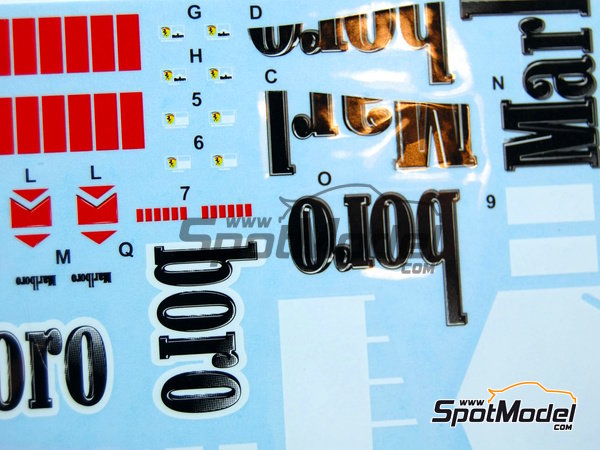 Image 3: Ferrari 248F1 Scuderia Ferrari Team sponsored by Marlboro - FIA Formula 1 World Championship 2006 | Marking / livery in 1/20 scale manufactured by Tabu Design (ref.&nbsp;TABU20048, also 4545310802013)