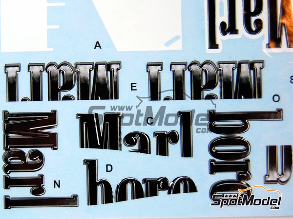 Image 7: Ferrari 248F1 Scuderia Ferrari Team sponsored by Marlboro - FIA Formula 1 World Championship 2006 | Marking / livery in 1/20 scale manufactured by Tabu Design (ref.&nbsp;TABU20048, also 4545310802013)